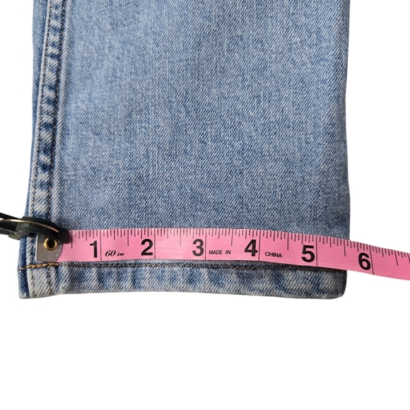 Everlane Sz 27 The Cheeky Ankle Blue Straight Denim Jeans‎ - Picture 11 of 12